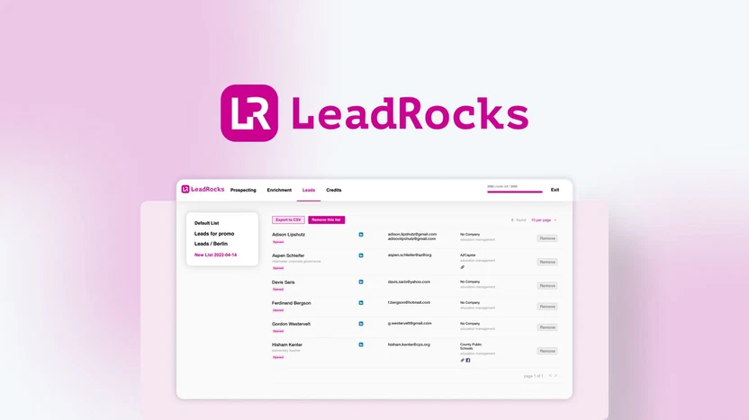 LeadRocks: The Ultimate Solution for B2B Lead Generation