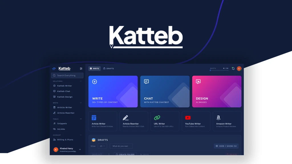 Katteb ai Lifetime Deal