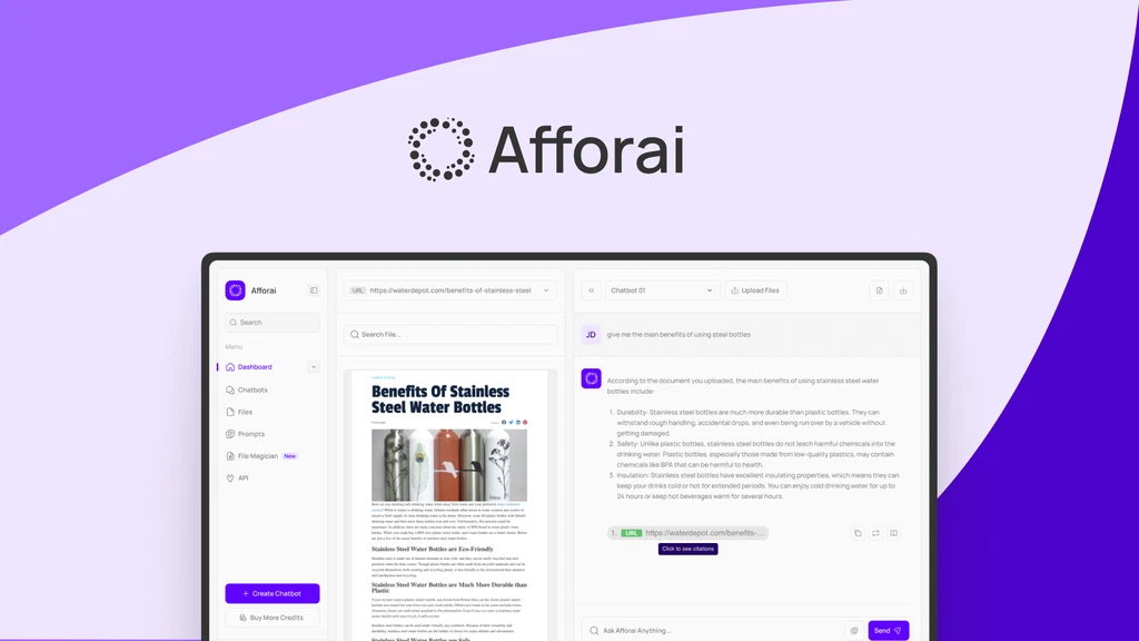 Afforai: Making Life Easier with Smart Technology