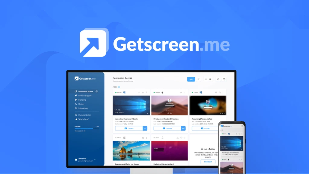 Getscreen.me: The Best Remote Desktop Access Tool