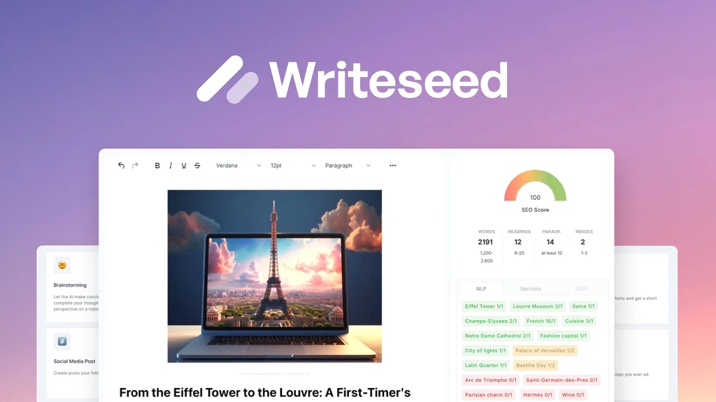 Create Amazing Content with Writeseed in Minutes