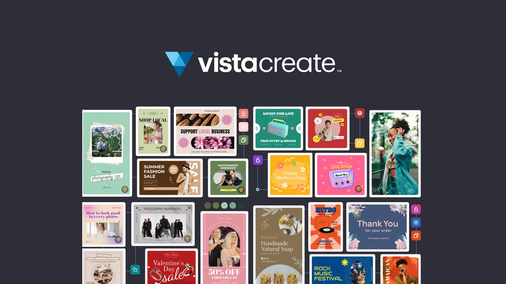 "VistaCreate: The Easy Tool for Creating Stunning Designs